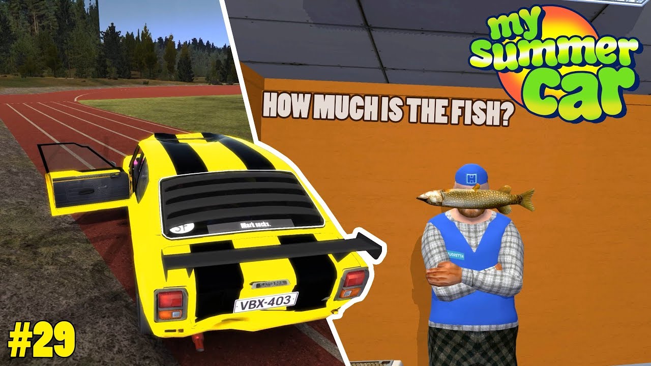 Cooking Fish Fixing the Car, Again My Summer Car Beta YouTube