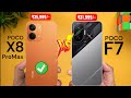 POCO X8 Pro Max vs POCO F7 Which is Best 🔥🔥 #pocof7 #pocox8pro 