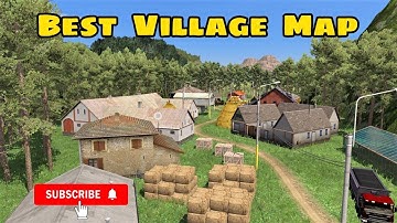 BEST VILLAGE MAP for BUS SIMULATOR INDONESIA #newmapmod #villagemap #forestmap #mountainmap