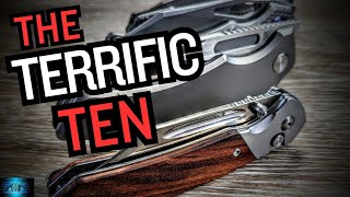 10 Knives I Can't Keep Out Of My Pockets!!