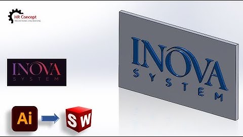 How to Convert a Picture Logo to a Sketch in SOLIDWORKS