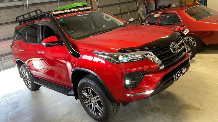 Dez Gets a Breath Of Fresh Air. Fortuner Snorkel Install. Ep 6