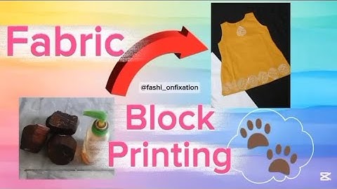 Block Printing For Beginners❤️🌟 #fashion #shortsfeed #blockprinting #new #tips #trending #beginners 