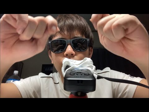 [音フェチ動画ASMR]小声でオノマトペ、ハンドムーブメント、ピンセットなどなど