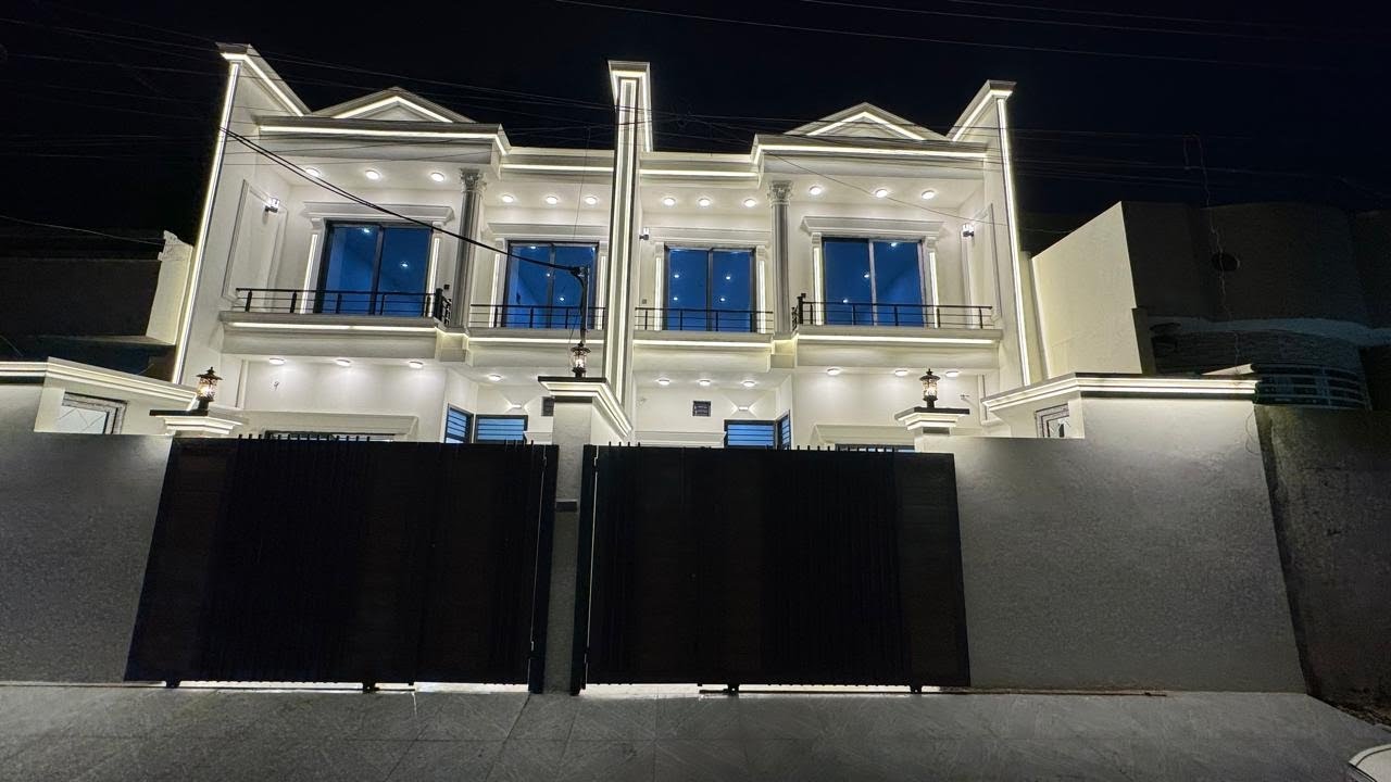 بيتين للبيع طابو صرف كركوك حي العسكري 156 متر 07755191952 