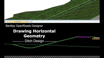 ORD 2-1. Drawing Horizontal Geometry for Ditch Design