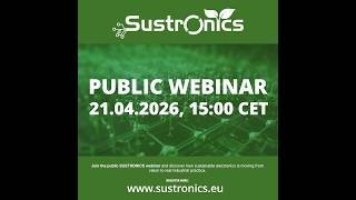 Sustronics Webinar - 21.04.2026