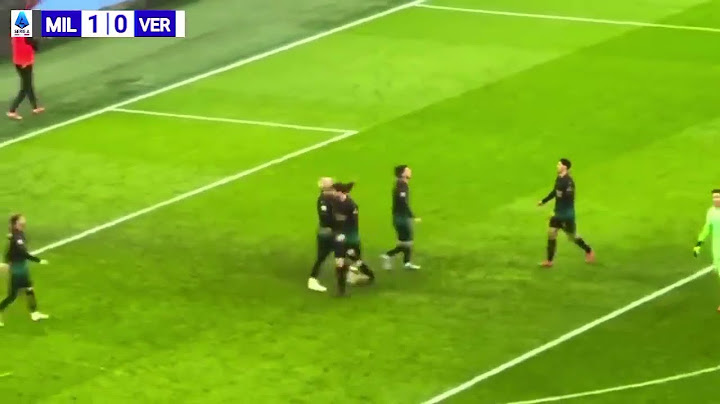 Milan - Hellas Verona 1-0 - Gol Santiago Giménez at Stadio Giuseppe Meazza