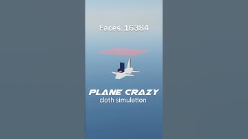 Plane Crazy Cloth Simulation #planecrazy #roblox #planecrazyshowcase #robloxedit #3danimation