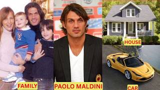 Paolo Maldini's Journey  Debut to Legend,Full Biography,AC Milan Icon story,  history & lifestyle