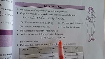 class 7 Maths - Exercise 3.1 (Q-4) - DATA HANDLING |  | Chapter 3 | by #learnwithgowri