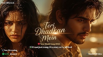 Teri Dhadkan Mein 💔 | New Sad Romantic Bollywood Song 2025 | Heartbreak Love Anthem | VibeAIVisuals