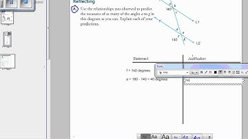 2.1 Exploring Parallel Lines