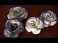 Como hacer Flores de papel (Rosas) facil