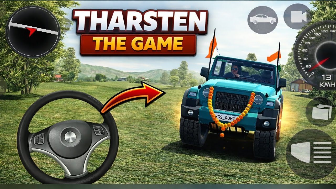 Heavy Driver! 😱 Indian Car Game mein Dangerous Stunts #video #gameplay #viral