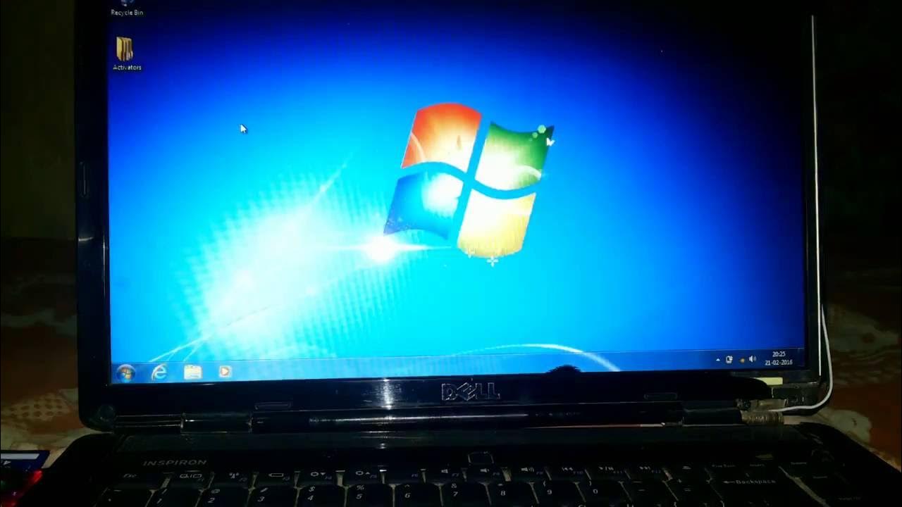 how i install windows 7/8/10 in dell laptop with usb drive 