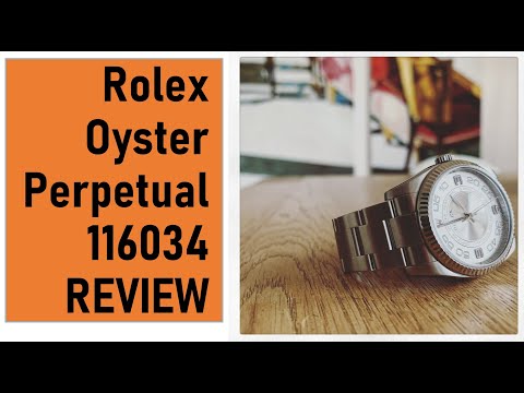 Rolex Oyster Perpetual 36mm - Referenz 116034, Unboxing und