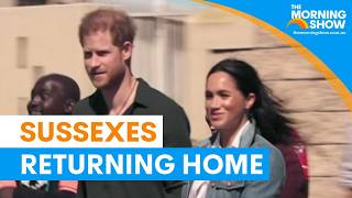 Prince Harry and Meghan plan UK return Sunrise