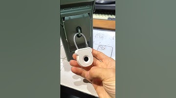 "Say Goodbye to Keys with This Smart Fingerprint Lock!"