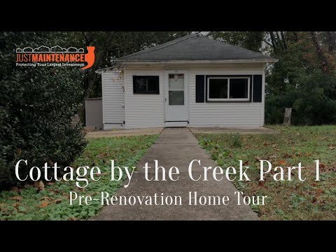 Cottage by the Creek Part 1: Pre-Renovation Home Tour