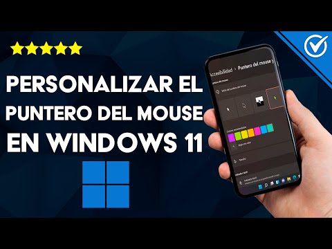 Cómo personalizar el puntero del mouse de tu PC WINDOWS 11 | Modifica tu cursor