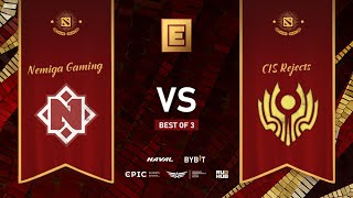 Nemiga Gaming vs CIS Rejects, DPC EEU 2021/22, bo3, game 1 [Maelstorm &amp; Lost]