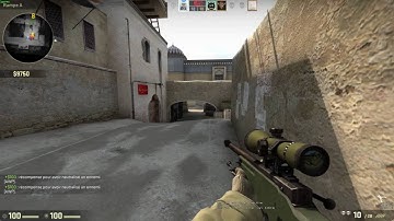 CS:GO 1v5 AWP clutch /w defuse