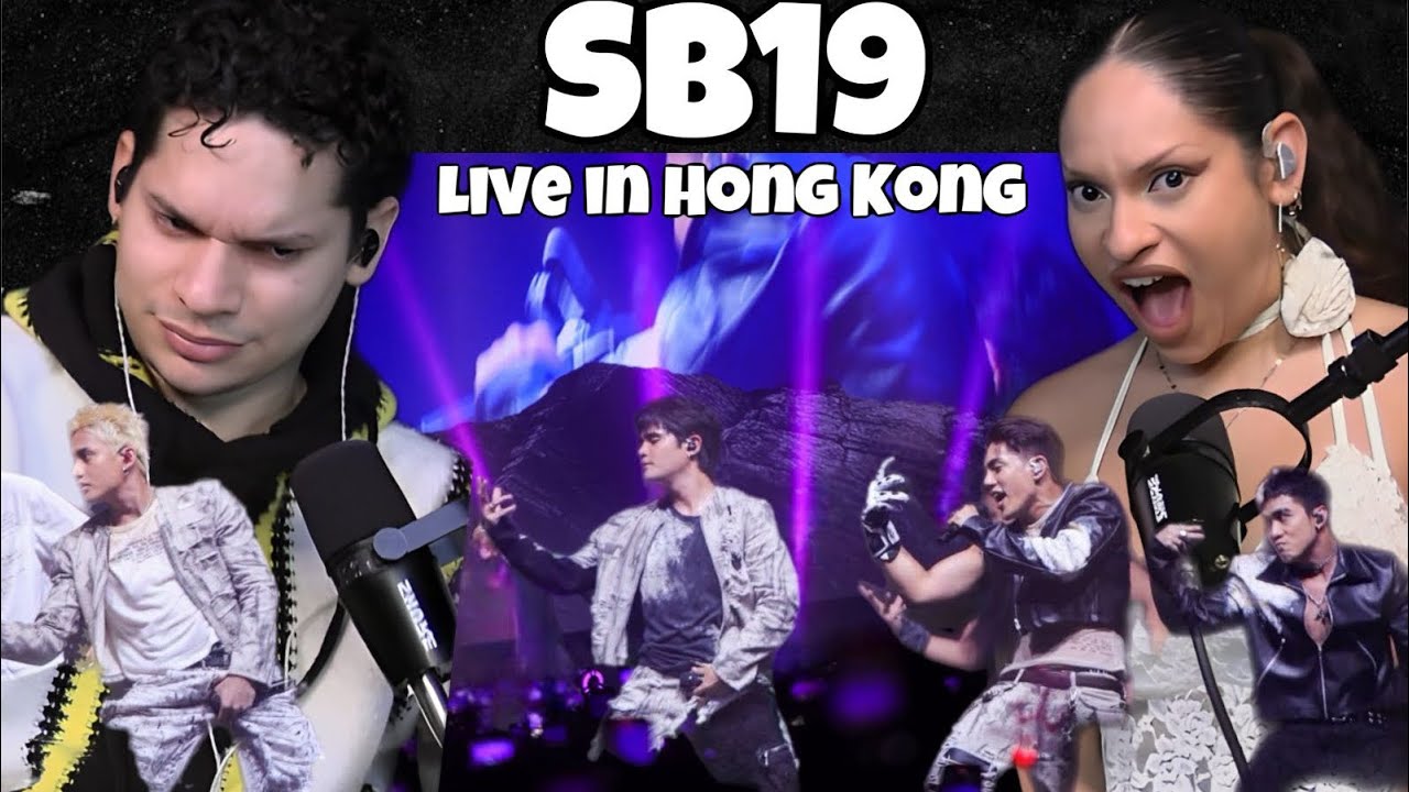 NO ONE IS ON THEIR LEVEL... Waleska& Efra react to SB19 Live in HONG KONG