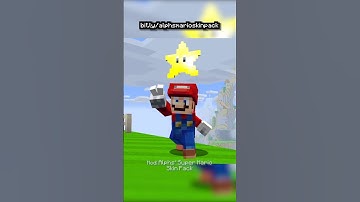 A Mario Skin Pack for Minecraft Java Edition! #minecraft #supermario