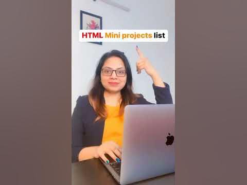 HTML Mini Projects List🔥 #frontenddevelopment - YouTube
