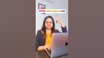 HTML Mini Projects List🔥 #frontenddevelopment