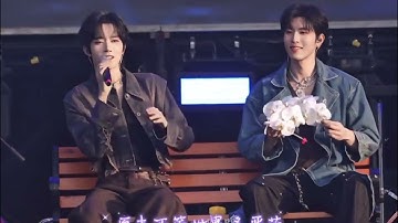 Huang Xing and Qiu Dingjie at Deyang Music Festival Performance