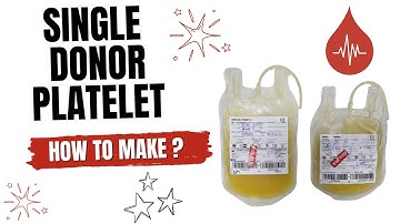Single Donor Platelet II SDP Collection II Plateletpheresis I Apheresis Machine #plateletcount