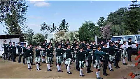 Anti-Tobacco pledge by students of Santsuo School Wokha.