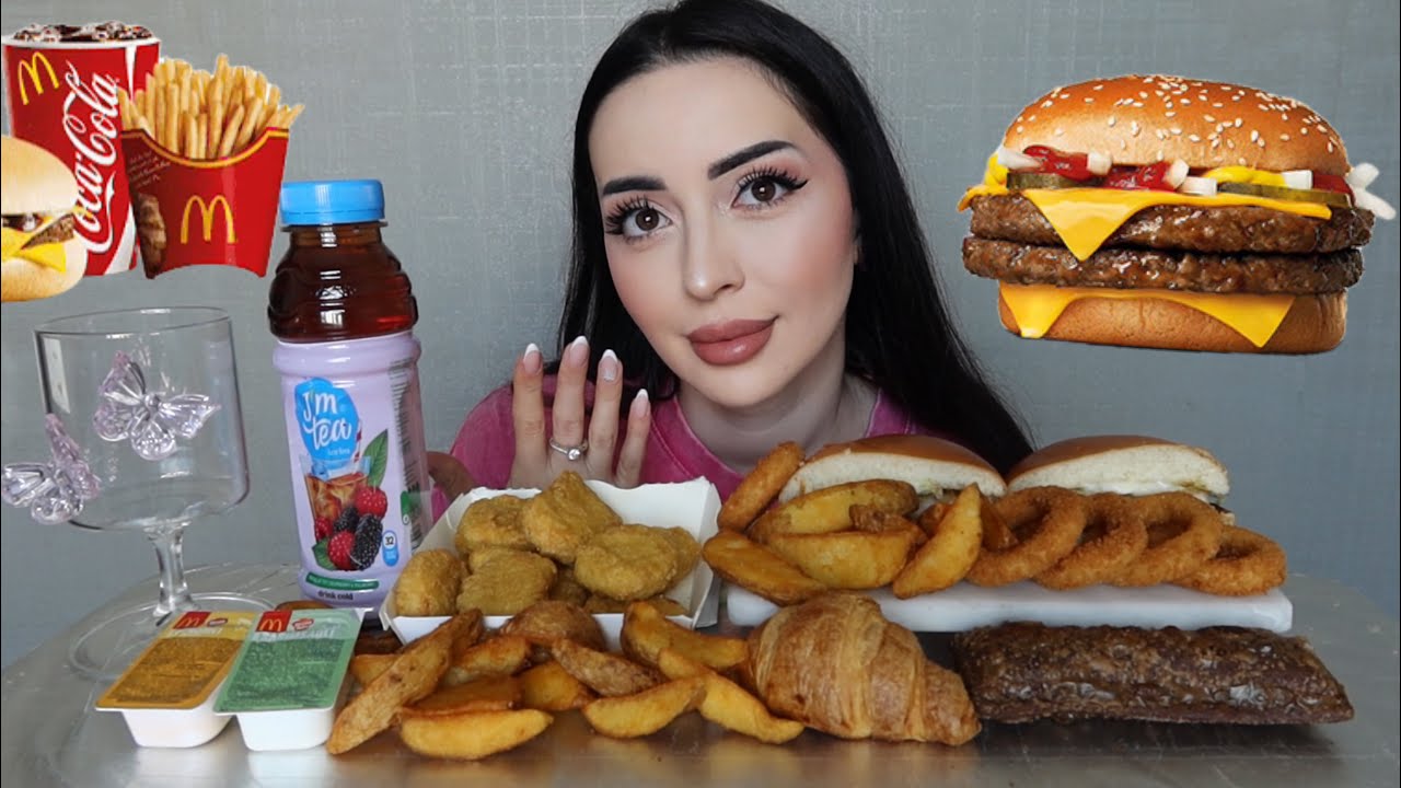 СВАДЬБА МУЖА И 2 ЖЕН В ЧЕЧНЕ ❤️ Обсудим Mukbang Mcdonalds ✨ Ayka Emilly 
