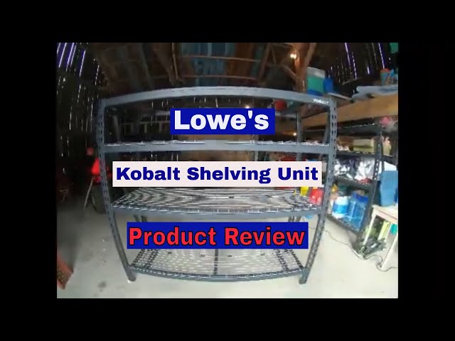 Kobalt 24 x 84 x 84 4-Tier Steel Utility Shelving Unit - Each 19019