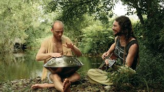 River Meditation | 1 hour handpan \& guitar music | Malte Marten \& Fabba