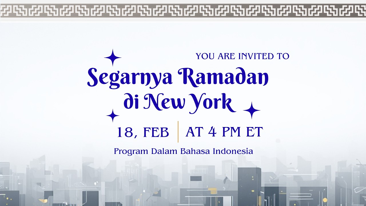 Segarnya Ramadan di New York Podcast Episode 1