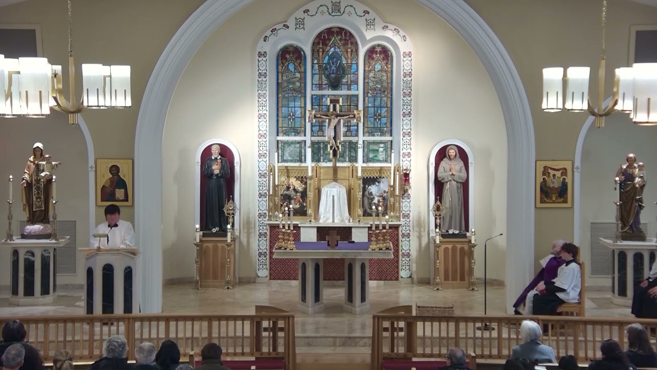 4pm Mass (February 28) - 2nd Sunday of Lent