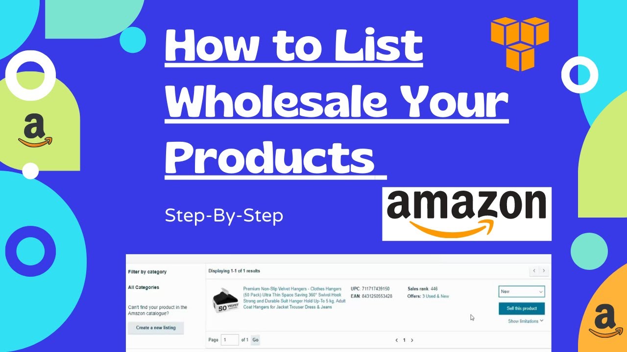 How to List Wholesale | Amazon Wholesale Listing Creation | Me too ...