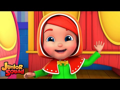 Красная Шапочка русские детские сказки по Junior Squad