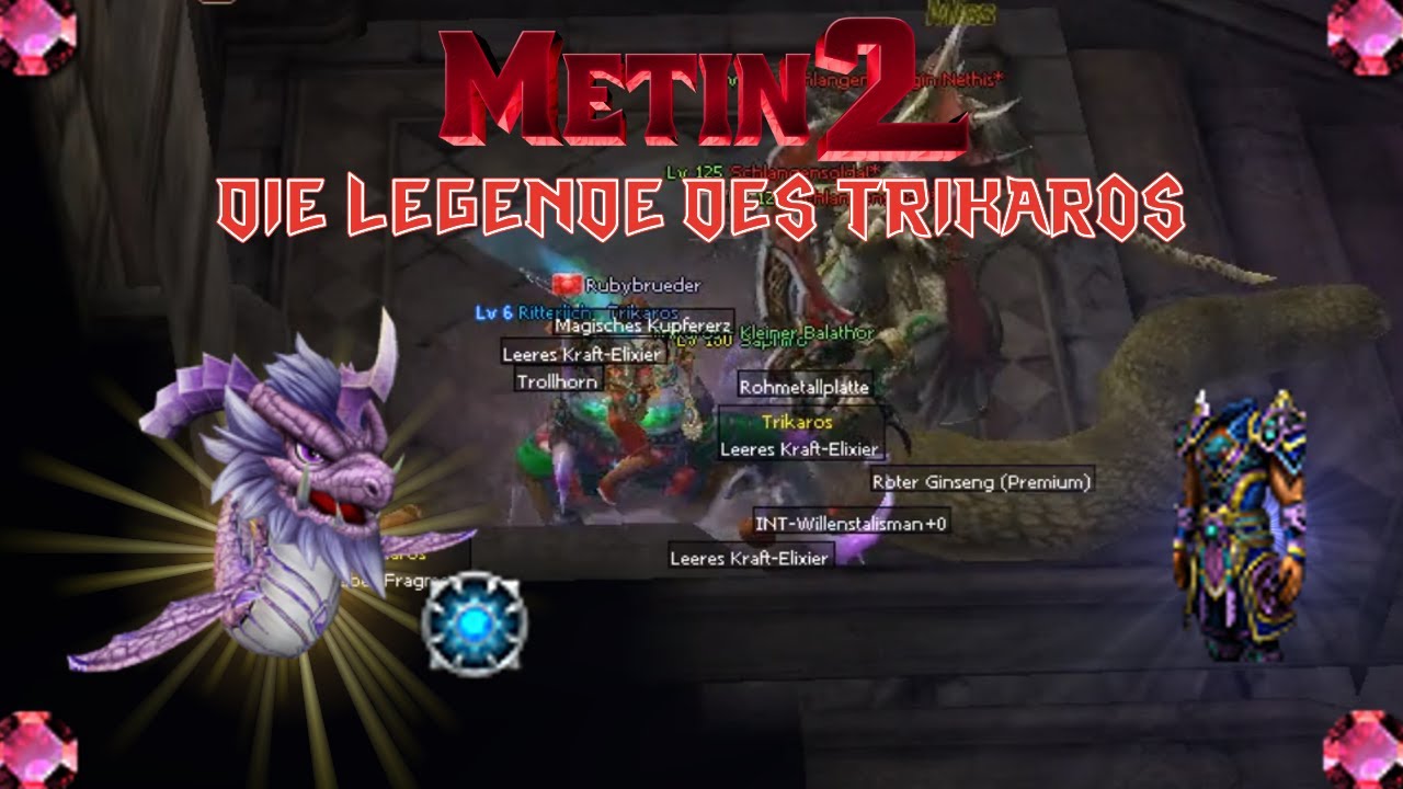 Metin2 DE RUBY/Chimera: Schlangenrun Solo! Pet-Switcher! Zwei krasse Pets! Neues EQ!