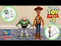 Disney / Pixar Toy Story 4 Interactive Drop Down Sheriff Woody & Buzz Lightyear Review (Thinkway)