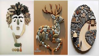 How to make Creative Stone Art Decoration.