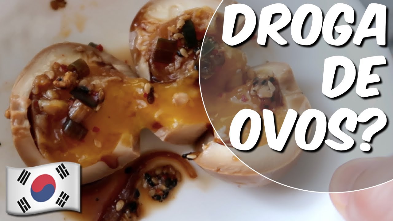 COMO FAZER MAYAK OVOS (DROGA DE OVOS)  *COMIDA COREANA*