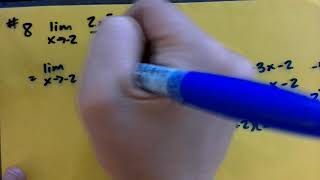 Evaluating Limits Algebraically (Part 1)