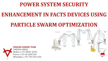 POWER SYSTEM SECURITY ENHANCEMENT IN FACTS DEVICES USING PARTICLE SWARM OPTIMIZATION
