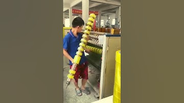 Shortflix How Cello Tape Manufacturing Machine Works