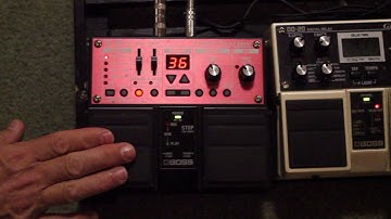 BOSS-30 loop pedal auto record function how to create great loops