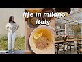 Italy Milano Vlog: summer days, trying new restaurants, life of being a youtuber | Life in Italy